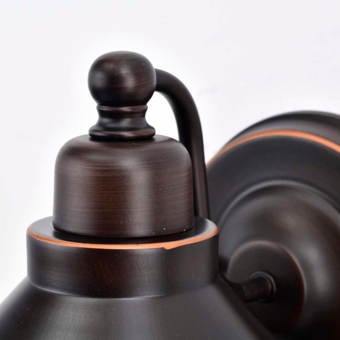 Sconce Nuvo 60-1709 Bridgeview - 1 Light Wall Sconce - Mission Dust Bronze Finish Nuvo