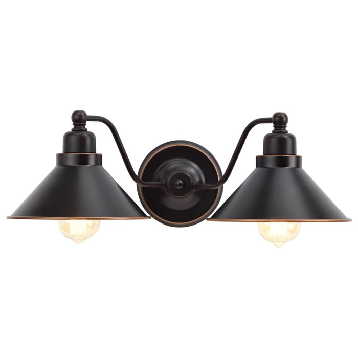 Sconce Nuvo 60-1711 Bridgeview - 2 Light Wall Sconce - Mission Dust Bronze Finish Nuvo
