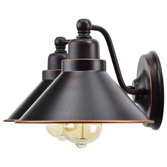 Sconce Nuvo 60-1711 Bridgeview - 2 Light Wall Sconce - Mission Dust Bronze Finish Nuvo