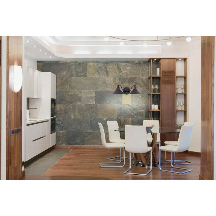 Sconce Nuvo 60-1711 Bridgeview - 2 Light Wall Sconce - Mission Dust Bronze Finish Nuvo