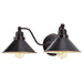 Sconce Nuvo 60-1711 Bridgeview - 2 Light Wall Sconce - Mission Dust Bronze Finish Nuvo
