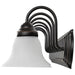 Vanity Nuvo 60-292 Ballerina - 7 Light - 48 in. - Vanity with Alabaster Glass Bell Shades - Old Bronze Finish Nuvo