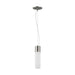 Pendant Nuvo 60-2932 Link - 1 Light - Tube Pendant with White Glass - Brushed Nickel Finish Nuvo