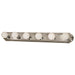 Vanity Nuvo 60-298 6 Light - 36 in. - Vanity - Racetrack Style - Polished Chrome Finish Nuvo