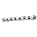 Vanity Nuvo 60-299 8 Light - 48 in. - Vanity - Racetrack Style - Polished Chrome Finish Nuvo