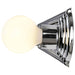 Vanity Nuvo 60-299 8 Light - 48 in. - Vanity - Racetrack Style - Polished Chrome Finish Nuvo