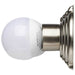Vanity Nuvo 60-300 3 Light - 18 in. - Vanity - Racetrack Style - Brushed Nickel Finish Nuvo