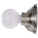 Vanity Nuvo 60-301 4 Light - 24 in. - Vanity - Racetrack Style - Brushed Nickel Finish Nuvo