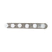 Vanity Nuvo 60-302 6 Light - 36 in. - Vanity - Racetrack Style - Brushed Nickel Finish Nuvo