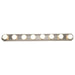 Vanity Nuvo 60-303 8 Light - 48 in. - Vanity - Racetrack Style - Brushed Nickel Finish Nuvo