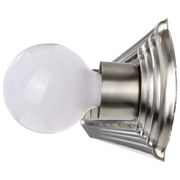Vanity Nuvo 60-303 8 Light - 48 in. - Vanity - Racetrack Style - Brushed Nickel Finish Nuvo
