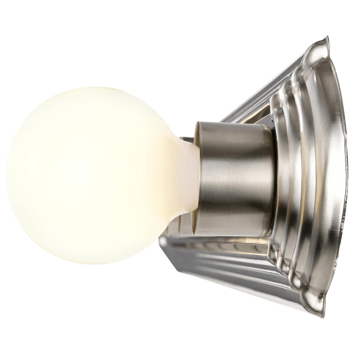 Vanity Nuvo 60-303 8 Light - 48 in. - Vanity - Racetrack Style - Brushed Nickel Finish Nuvo