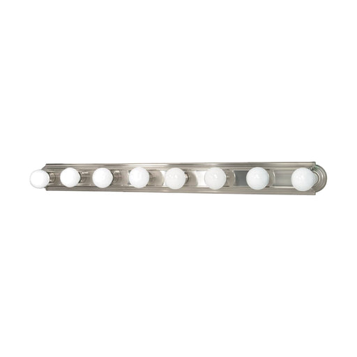 Vanity Nuvo 60-303 8 Light - 48 in. - Vanity - Racetrack Style - Brushed Nickel Finish Nuvo