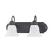 Vanity Nuvo 60-3161 Ballerina - 2 Light - 18 in. - Vanity with Frosted White Glass - Mahogany Bronze Finish Nuvo