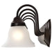 Vanity Nuvo 60-3164 Ballerina - 5 Light - 36 in. - Vanity with Frosted White Glass - Mahogany Bronze Finish Nuvo