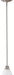 Mini Pendant Nuvo 60-3257 Empire - 1 Light - 7 in. - Mini Pendant with Frosted White Glass - Brushed Nickel Finish Nuvo