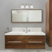 Vanity Nuvo 60-3266 Empire - 3 Light - 21 in. - Vanity with Frosted White Glass - Brushed Nickel Finish Nuvo
