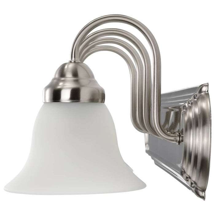 Vanity Nuvo 60-3281 Ballerina - 4 Light - 30 in. - Vanity with Frosted White Glass - Brushed Nickel Finish Nuvo