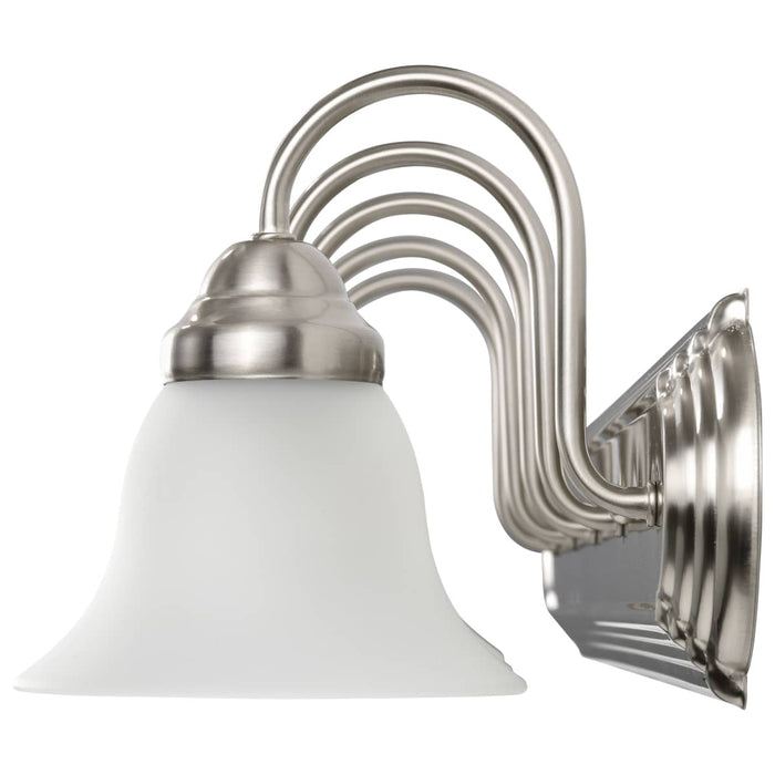 Vanity Nuvo 60-3282 Ballerina - 5 Light - 36 in. - Vanity with Frosted White Glass - Brushed Nickel Finish Nuvo