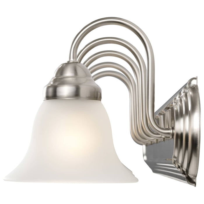 Vanity Nuvo 60-3282 Ballerina - 5 Light - 36 in. - Vanity with Frosted White Glass - Brushed Nickel Finish Nuvo