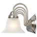 Vanity Nuvo 60-3282 Ballerina - 5 Light - 36 in. - Vanity with Frosted White Glass - Brushed Nickel Finish Nuvo