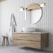 Vanity Nuvo 60-336 Empire - 1 Light - 7 in. - Vanity with Alabaster Glass Bell Shades - Polished Chrome Finish Nuvo