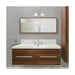 Vanity Nuvo 60-337 Empire - 2 Light - 15 in. - Vanity with Alabaster Glass Bell Shades - Polished Chrome Finish Nuvo