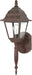 Wall Lantern Nuvo 60-3454 Briton - 1 Light - 18 in. - Wall Lantern with Clear Seed Glass - Color retail packaging - Old Bronze Finish Nuvo