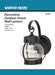 Wall Lantern Nuvo 60-3459 1 Light - 10-5/8 in. - Wall Lantern - Onion Lantern with Clear Seed Glass - Color retail packaging - Textured Black Finish Nuvo