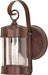 Wall Lantern Nuvo 60-3461 1 Light - 10-5/8 in. - Wall Lantern - Piper Lantern with Clear Seed Glass - Color retail packaging - Old Bronze Finish Nuvo