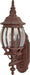 Wall Lantern Nuvo 60-3468 Central Park - 1 Light - 20 in. - Wall Lantern with Clear Beveled Glass - Color retail packaging - Old Bronze Finish Nuvo
