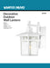 Wall Lantern Nuvo 60-3491 Cove Neck - 1 Light - 12 in. - Outdoor Lantern with Clear Seed Glass - Color retail packaging - White Finish Nuvo