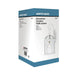 Wall Lantern Nuvo 60-3494 Boxwood - 1 Light - 15 in. - Outdoor Wall with Clear Seed Glass - Color retail packaging - White Finish Nuvo