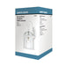 Wall Lantern Nuvo 60-3494 Boxwood - 1 Light - 15 in. - Outdoor Wall with Clear Seed Glass - Color retail packaging - White Finish Nuvo