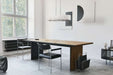 Island Pendant Nuvo 60-4091 Bento - 5 Light - Island Pendant with Satin White Glass - Polished Chrome Finish Nuvo