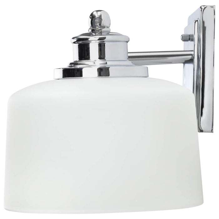 Vanity Nuvo 60-4583 Soho - 3 Light - Vanity Fixture with Satin White Glass - Polished Chrome Finish Nuvo