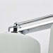 Vanity Nuvo 60-4583 Soho - 3 Light - Vanity Fixture with Satin White Glass - Polished Chrome Finish Nuvo