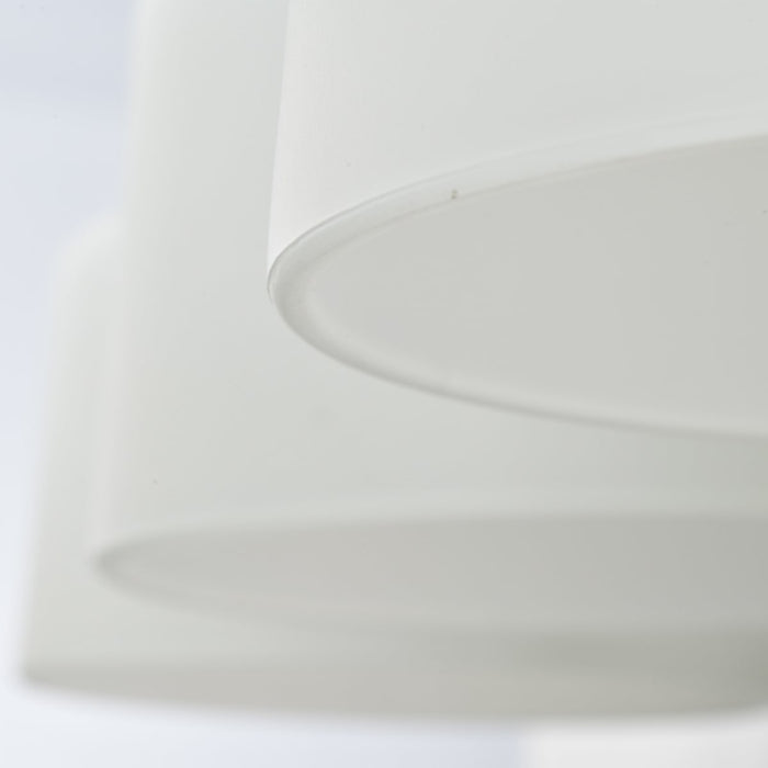 Vanity Nuvo 60-4583 Soho - 3 Light - Vanity Fixture with Satin White Glass - Polished Chrome Finish Nuvo