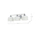 Vanity Nuvo 60-4583 Soho - 3 Light - Vanity Fixture with Satin White Glass - Polished Chrome Finish Nuvo