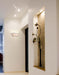 Sconce Nuvo 60-4754 Gemini - 2 Light - Wall Sconce with Slate Gray Fabric Shade - Brushed Nickel Finish Nuvo