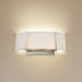 Sconce Nuvo 60-4754 Gemini - 2 Light - Wall Sconce with Slate Gray Fabric Shade - Brushed Nickel Finish Nuvo