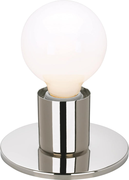 Flush Mount Nuvo 60-4802 1 Light - Dual Surface Mount Fixture - Medium Base - Polished Nickel Finish Nuvo