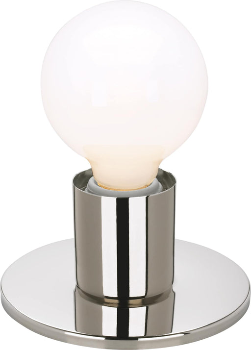 Flush Mount Nuvo 60-4802 1 Light - Dual Surface Mount Fixture - Medium Base - Polished Nickel Finish Nuvo