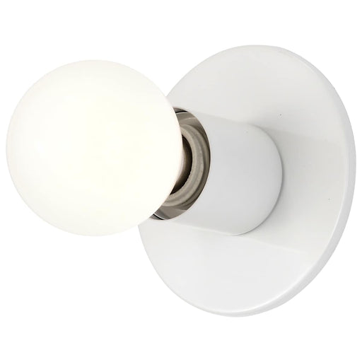 Flush Mount Nuvo 60-4803 1 Light - Dual Surface Mount Fixture - Medium Base - White Finish Nuvo