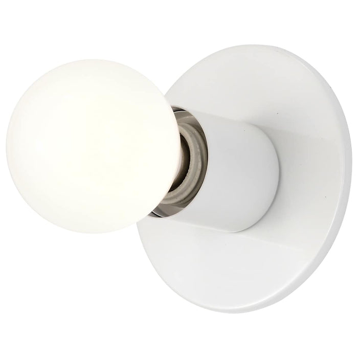 Flush Mount Nuvo 60-4803 1 Light - Dual Surface Mount Fixture - Medium Base - White Finish Nuvo