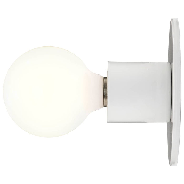 Flush Mount Nuvo 60-4803 1 Light - Dual Surface Mount Fixture - Medium Base - White Finish Nuvo