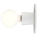 Flush Mount Nuvo 60-4803 1 Light - Dual Surface Mount Fixture - Medium Base - White Finish Nuvo
