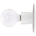Flush Mount Nuvo 60-4803 1 Light - Dual Surface Mount Fixture - Medium Base - White Finish Nuvo