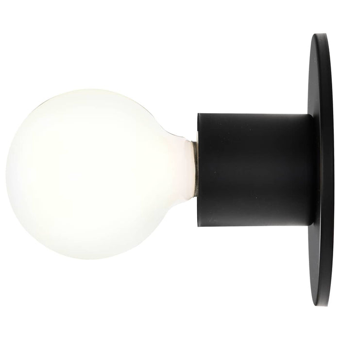 Flush Mount Nuvo 60-4804 1 Light - Dual Surface Mount Fixture - Medium Base - Dark Bronze Finish Nuvo