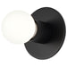 Flush Mount Nuvo 60-4804 1 Light - Dual Surface Mount Fixture - Medium Base - Dark Bronze Finish Nuvo